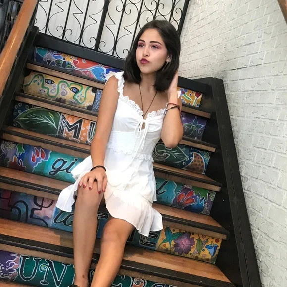 Little white summer dress - Picture 2 of 2